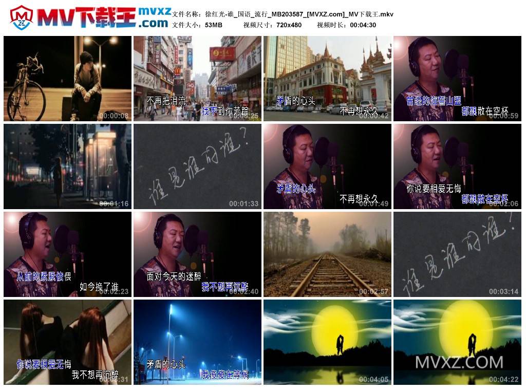 徐红光-谁_国语_流行_MB203587